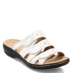 Women's Clarks, Lesia Cacti Slide Sandals