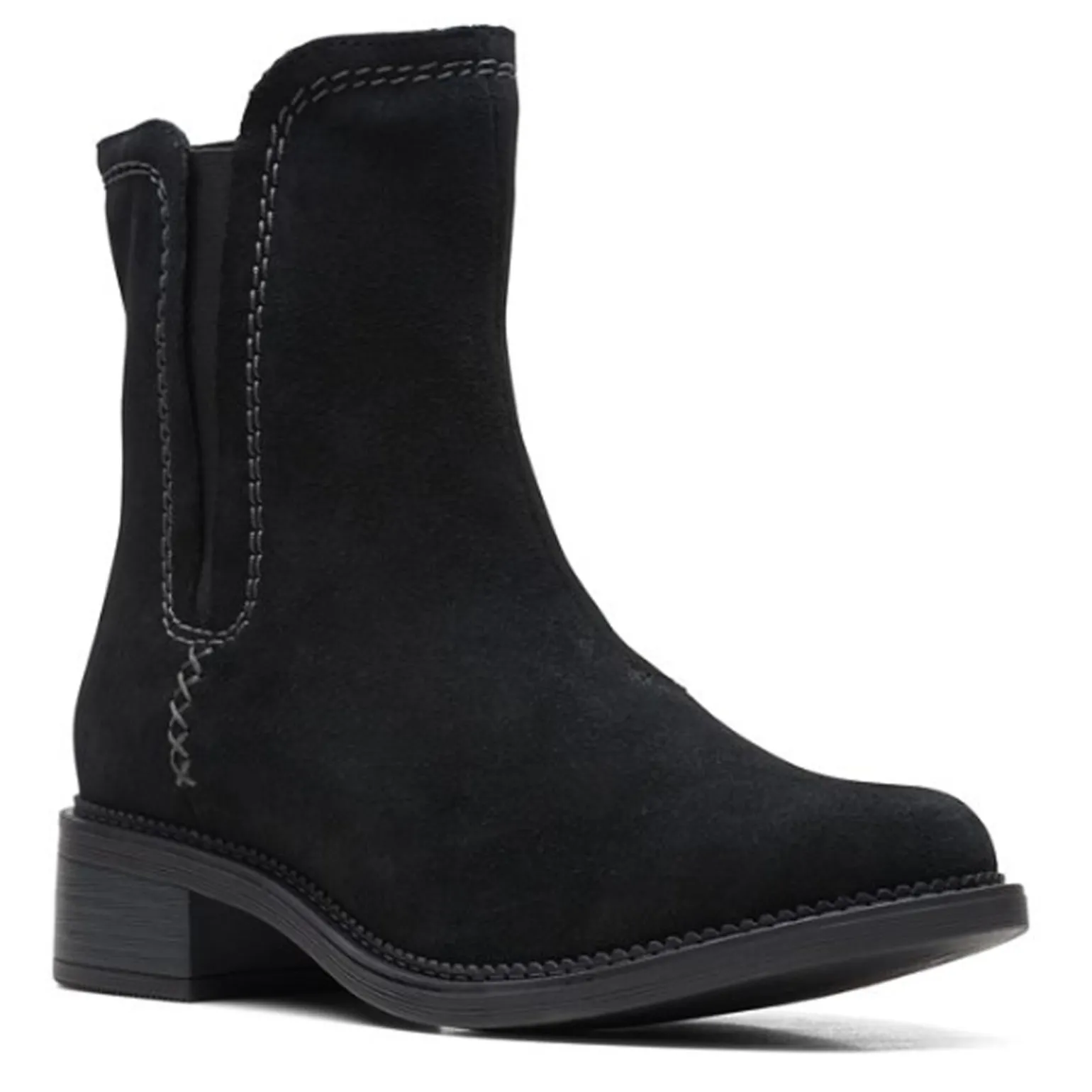 Women's Clarks, Maye Zip Boot