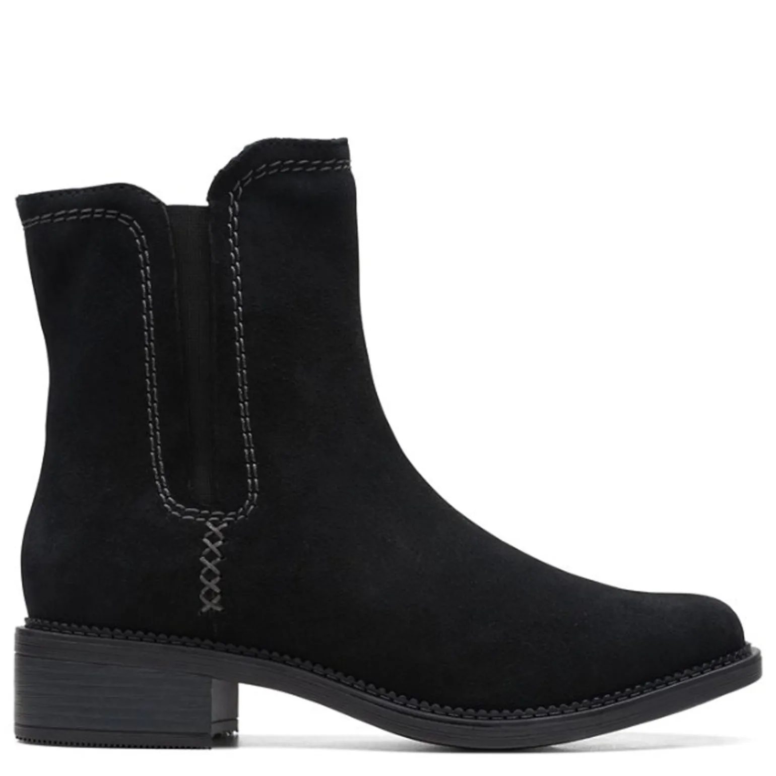 Women's Clarks, Maye Zip Boot