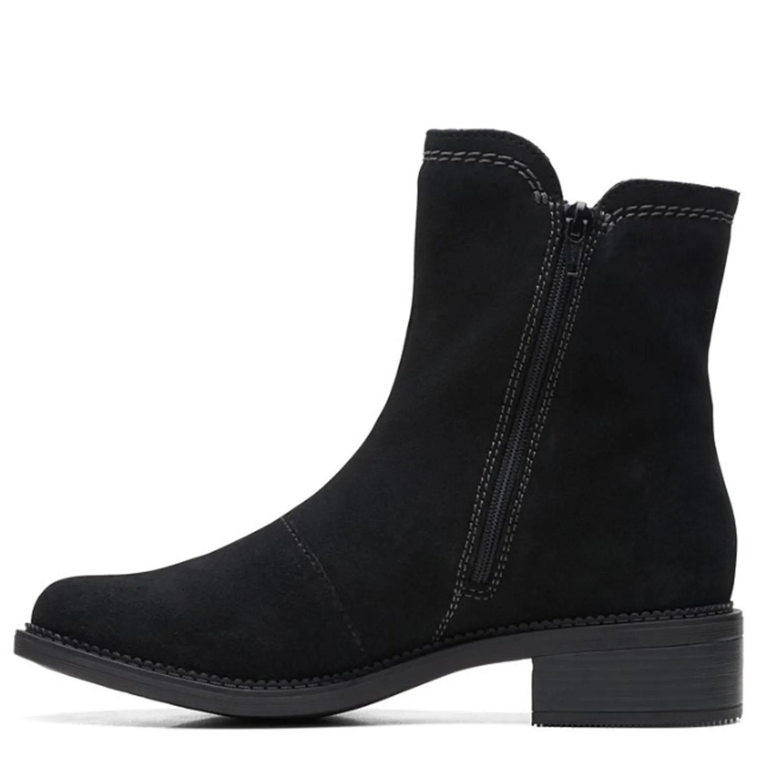 Women's Clarks, Maye Zip Boot