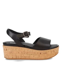 Women's FitFlop, Eloise Cork Wrap Strap Sandal