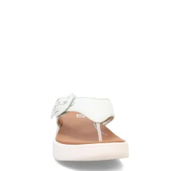 Women's FitFlop, F-Mode Canvas Flatform Thong Sandal