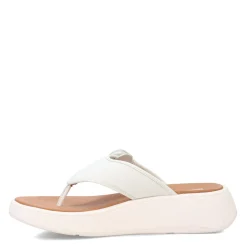 Women's FitFlop, F-Mode Canvas Flatform Thong Sandal