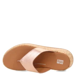Women's FitFlop, F-Mode Flatform Toe Post Sandal