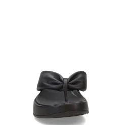 Women's FitFlop, F-Mode Leather-Twist Toe-Post Sandal