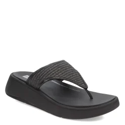 Women's FitFlop, F-Mode Woven Flatform Toe Post Sandal