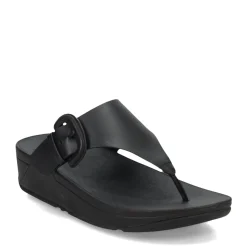 Women's FitFlop, Lulu Covered Buckle Thong Sandal