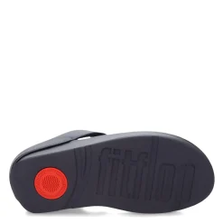 Women's FitFlop, Rumba Beaded Metallic Toe-Post Sandal