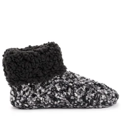 Women's Muk Luks, Popcorn Cuff Bootie Slipper