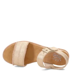 Women's Skechers, BOBS Desert Kiss - Gold Crush Sandal