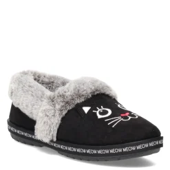 Women's Skechers, BOBS Too Cozy - Meow Pajamas Slipper
