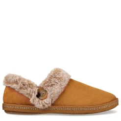 Women's Skechers, Cozy Campfire Fresh Toast Slipper - Wide Width