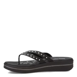 Women's Skechers, Upgrades Be Jeweled Thong Sandals