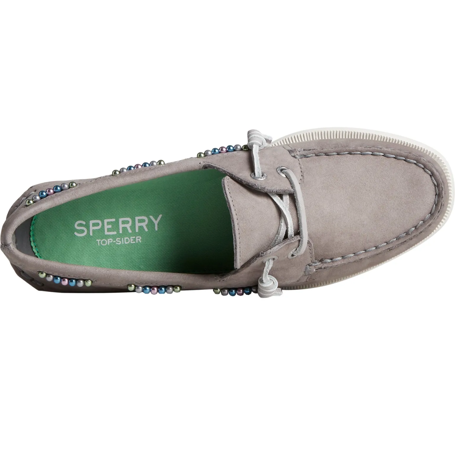 Women's Sperry, Authentic Original 2-Eye Beaded Boat Shoe