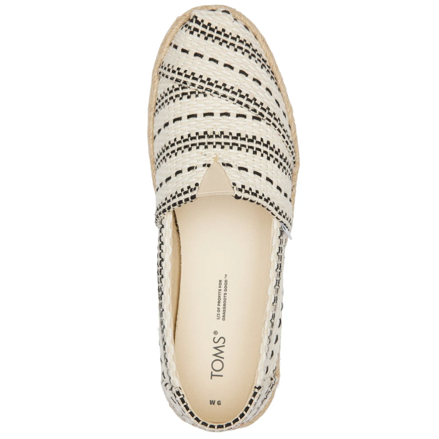 Women's Toms, Alpargata Rope Espadrille Slip-On
